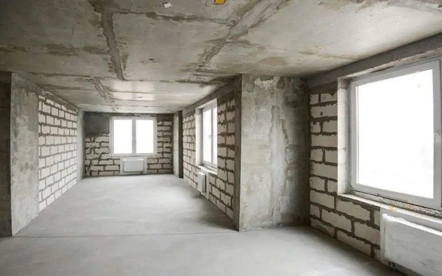 Новостройка в бетоне